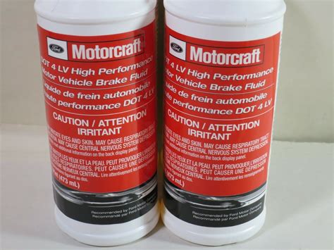 motorcraft dot 4 brake fluid